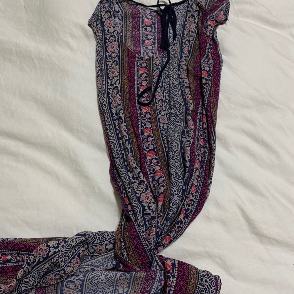 Long dress with slit